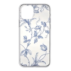 Nantucket Light Blue Floral Print Phone Case For iPhone