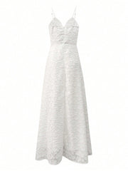 Simply Chic: Solid Color Spaghetti Strap Sleeveless Dress for Women