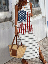 Chic and Playful: Women's Sleeveless Dress with Unique Printed Patterns