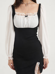 Lucy Maiden Lace Dress ~ HANDMADE