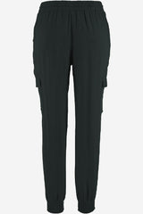 Drawstring Waist Pocketed Jogger Pants