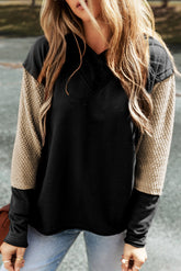 Colorblock Long Sleeve Hoodie