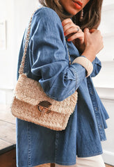 Denim Button Up Shirt Jacket