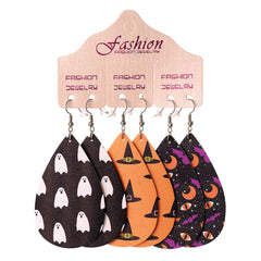 Autumn Vibes Halloween Earring Set