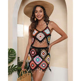 Boho Crochet Knit Set
