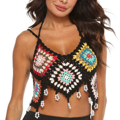 Boho Crochet Knit Set