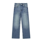 Dark Blue Low Rise Denim Jeans