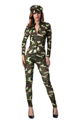Camouflage Combat Costume Set
