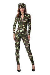 Camouflage Combat Costume Set