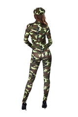 Camouflage Combat Costume Set