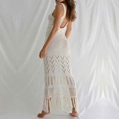 Chic Knit Bodycon Summer Party Dress