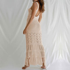 Chic Knit Bodycon Summer Party Dress