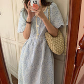Cottagecore Cotton Long Dress