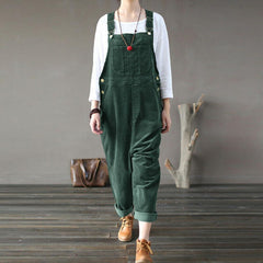 Goblincore Corduroy Jumpsuit