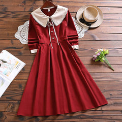 cute sweet dress Mori girl