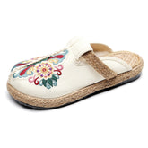 Cottagecore Embroider Flat Shoes