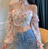 Cottagecore Puff Sleeve Blouse