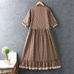 Double-layer Floral Summer Dress