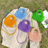 Crystal Beaded Shoulder Bag