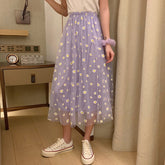 Daisy Print Skirt