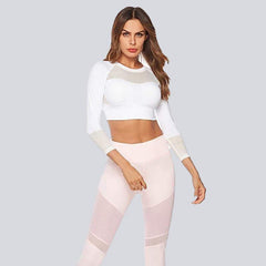 yoga fitness pink leggings