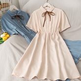 Cottagecore Style Chiffon Dress