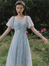 Cottagecore Mesh Elegant Dress