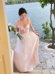 Vintage Fairy Ruffle Dress ~ HANDMADE