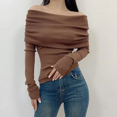 Marla Off Shoulder Sweater
