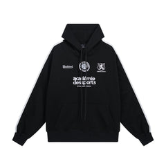 American retro embroidery pure cotton Hoodie