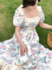France Sweet Floral Dress