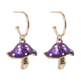 Goblincore Mushroom Earrings