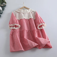 Cute gingham blouse