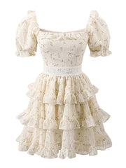 Country Elegance Tiered Dress