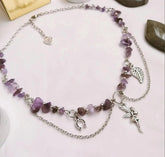 Grunge Fairy Gemstone Necklace