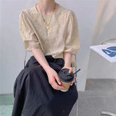 Cottagecore Casual Blouse
