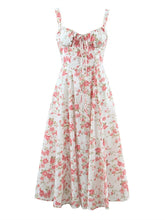 Cottagecore Rose Print Dress
