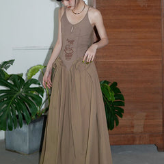 Goblincore Sleeveless Dress