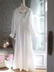 French Ruffles Princess Night Dress