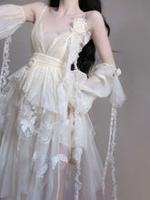 Elegant Floral Lace Vintage Dress