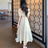 Cottagecore Yellow Summer Dress