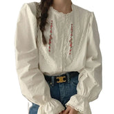 Bohemian Rhapsody Embroidered Blouse