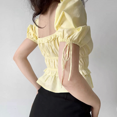 Prairie Girl Lantern Top ~ HANDMADE