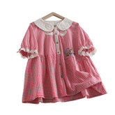 Cute gingham blouse