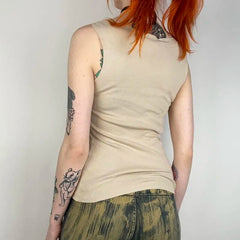 Fairycore Grunge Floral Top
