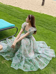Fairy Casual Floral Princess Dress