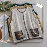 Autumn Mori Girl Sweater Vest