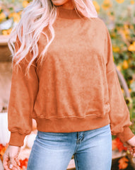 Drop Shoulder Crew Neck Sweatshirt