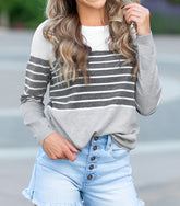 Classic Striped Lightweight Sweater