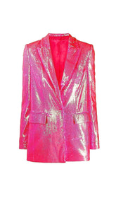 SEQUIN BLAZER SHORTS SET